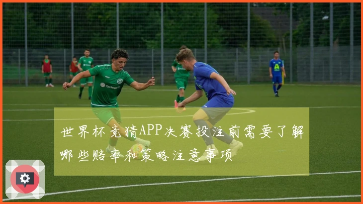 世界杯竞猜APP决赛投注前需要了解哪些赔率和策略注意事项