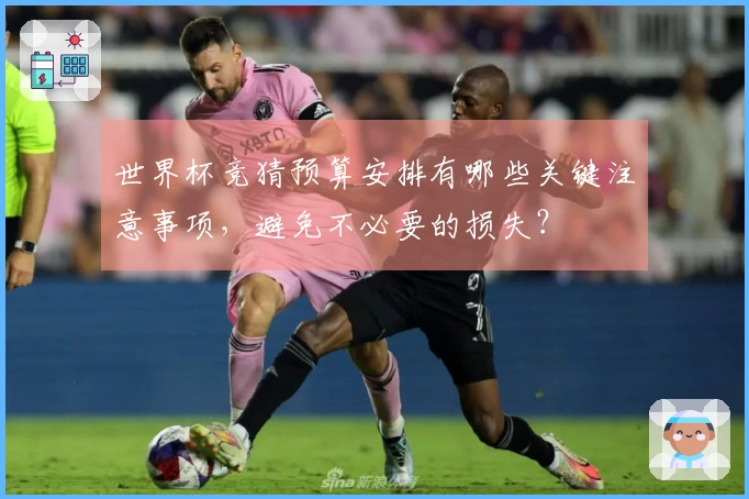 世界杯竞猜预算安排有哪些关键注意事项,避免不必要的损失?